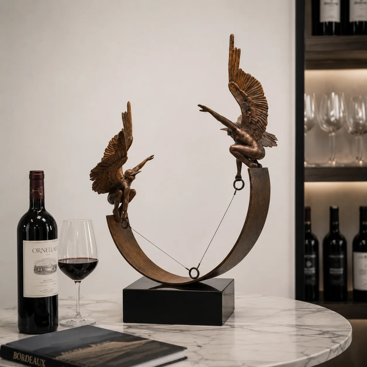 Escultura Boceto Balanza Hombre X - imagen 3