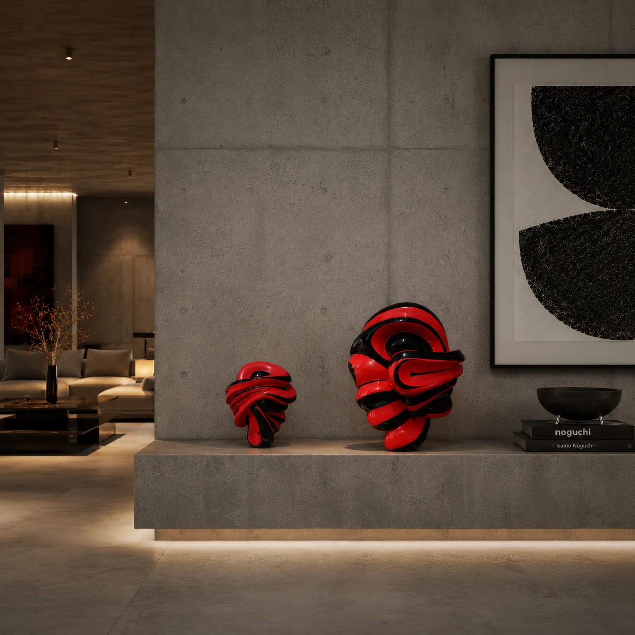 Corazón Rojo y Negro - imagen 2