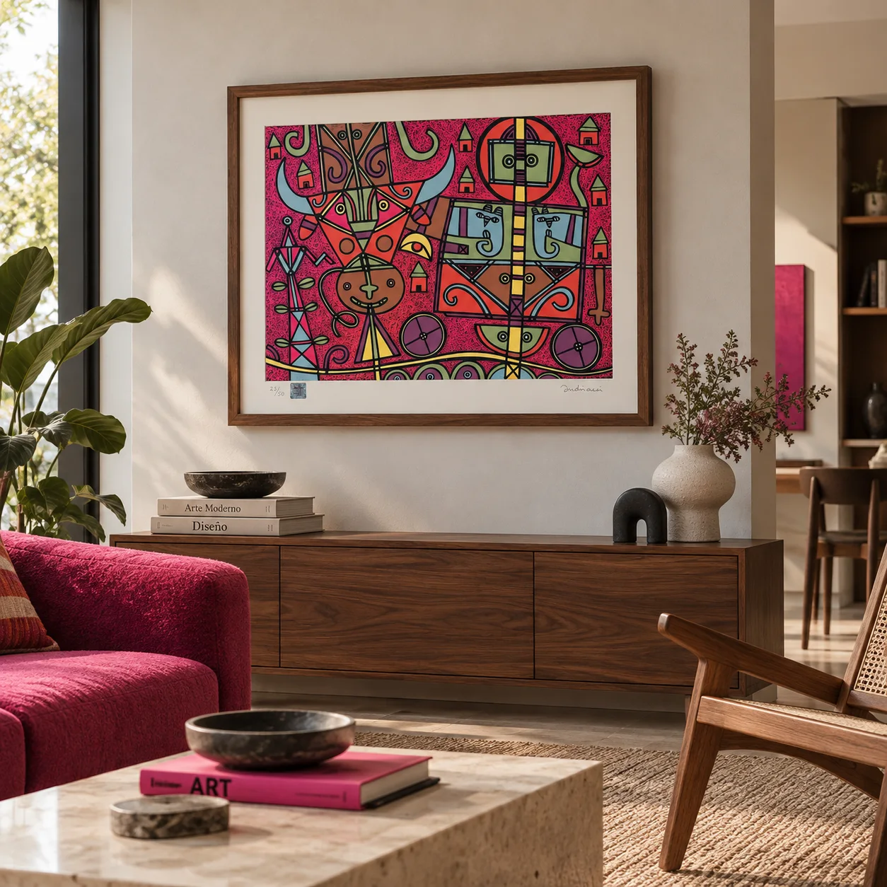 Vaquita con Ruedas (magenta) - imagen 3